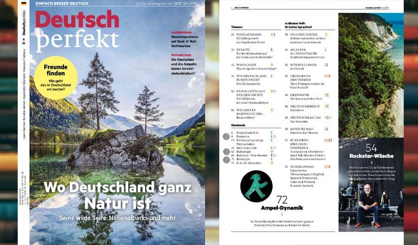 مجله آلمانی Deutsch_perfekt